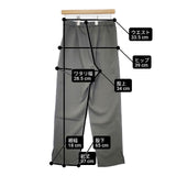 qualite ダブルストレッチテーパードパンツ 定価18700円 サイズ40 32450050014 パンツ グレー レディース カリテ【中古】6-0415M∞