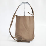 JURGEN LEHL レザー ショルダーバッグ ベージュ レディース ヨーガンレール【中古】6-0204G∞