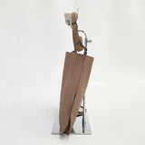 JURGEN LEHL レザー ショルダーバッグ ベージュ レディース ヨーガンレール【中古】6-0204G∞