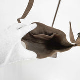 JURGEN LEHL レザー ショルダーバッグ ベージュ レディース ヨーガンレール【中古】6-0204G∞