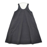 SARAHWEAR ノースリーブ コットン ワンピース ブラック レディース サラウェア【中古】6-0415M∞