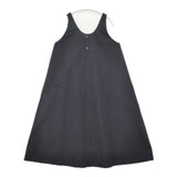SARAHWEAR ノースリーブ コットン ワンピース ブラック レディース サラウェア【中古】6-0415M∞