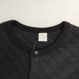 NOUVELLES DU PARADIS コットン キルティング 中綿 カーディガン ブラック レディース ヌーベルドゥパラディ【中古】5-1220T∞