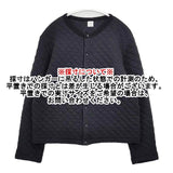 NOUVELLES DU PARADIS コットン キルティング 中綿 カーディガン ブラック レディース ヌーベルドゥパラディ【中古】5-1220T∞