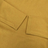 homspun 252-6560 ボートネックPO コットン カットソー イエロー レディース ホームスパン【中古】6-0125M∞