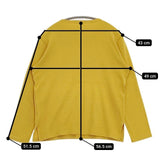 homspun 252-6560 ボートネックPO コットン カットソー イエロー レディース ホームスパン【中古】6-0125M∞