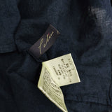 Pal'las Palace 一位柄刺繍シャツ インディゴ サイズ2 ブラウス シャツ 24FW ネイビー レディース パラスパレス【中古】5-1118M♪