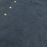 Pal'las Palace 一位柄刺繍シャツ インディゴ サイズ2 ブラウス シャツ 24FW ネイビー レディース パラスパレス【中古】5-1118M♪