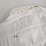 45R/45rpm ライ麦デニムの908比古比女ジャン 定価40700円 デニムジャケット ホワイト レディース フォーティーファイブアールピーエム【中古】5-1118M♪