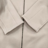 La TOTALITE ダンボールブルゾン サイズ38 ノーカラージャケット 23AW ベージュ レディース ラトータリテ【中古】5-1214T♪