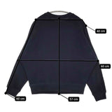 URBAN RESEARCH DOORS タックフライスロングスリーブTシャツ DR46-21E102 カットソー ネイビー レディース アーバンリサーチドアーズ【中古】6-0125M∞