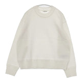 FORK&SPOON ウーステッドヤーンクルーネックニット セーター ニット ホワイト レディース フォークアンドスプーン【中古】5-1220T∞