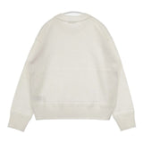 FORK&SPOON ウーステッドヤーンクルーネックニット セーター ニット ホワイト レディース フォークアンドスプーン【中古】5-1220T∞