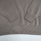 FORK&SPOON ミラノリブクルーネックプルオーバー セーター ニット 24AW グレージュ レディース フォークアンドスプーン【中古】5-1220T∞