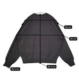 FORK&SPOON ミラノリブクルーネックプルオーバー セーター ニット 24AW チャコールグレー レディース フォークアンドスプーン【中古】5-1220T∞