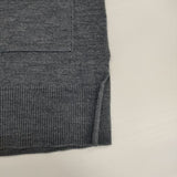 SLOBE IENA ウォッシャブルミラノリブカーディガン ウールアクリル カーディガン 22AW ブルーグレー レディース スローブイエナ【中古】5-1220T∞