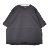 URBAN RESEARCH DOORS ヘムドロストプルオーバー DRA5-21W107 半袖Ｔシャツ カットソー チャコールグレー レディース アーバンリサーチドアーズ【中古】6-0514S∞