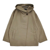 JOURNAL STANDARD 新品 グログランフードコート サイズ38 定価25300円 ブルゾン 25SS カーキ レディース ジャーナルスタンダード【中古】5-1118M♪