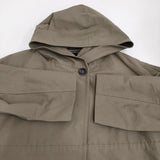 JOURNAL STANDARD 新品 グログランフードコート サイズ38 定価25300円 ブルゾン 25SS カーキ レディース ジャーナルスタンダード【中古】5-1118M♪