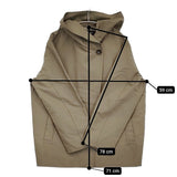 JOURNAL STANDARD 新品 グログランフードコート サイズ38 定価25300円 ブルゾン 25SS カーキ レディース ジャーナルスタンダード【中古】5-1118M♪