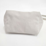 ORCIVAL ライトキャンバス ショルダーポーチ OR-H0329 ショルダーバッグ ライトグレー レディース オーシバル/オーチバル【中古】6-0204G∞