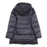 SHIPS 314-15-0468 サイズ38 フード付き ジャケット ダウンコート ネイビー レディース シップス【中古】5-1206A♪