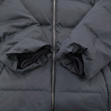 SHIPS 314-15-0468 サイズ38 フード付き ジャケット ダウンコート ネイビー レディース シップス【中古】5-1206A♪