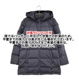 SHIPS 314-15-0468 サイズ38 フード付き ジャケット ダウンコート ネイビー レディース シップス【中古】5-1206A♪