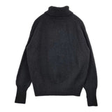 comm arch ウール タートルネック セーター ニット ブラック レディース コムアーチ【中古】5-1214T∞