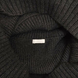 comm arch ウール タートルネック セーター ニット ブラック レディース コムアーチ【中古】5-1214T∞