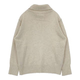 MHL. 595-9263506 ROUGH WOOL HEMP タートルネック サイズ2 セーター ニット ベージュ レディース エムエイチエル【中古】5-1214T∞