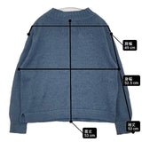 MHL. TWISTED COTTON LINEN 595-2263502 セーター ニット 22AW ブルー レディース エムエイチエル【中古】6-0218M∞
