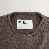 MHL. 595-7263512 ウール サイズ2 ロールネック セーター ニット ブラウン レディース エムエイチエル【中古】5-1214T∞
