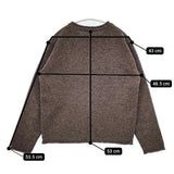 MHL. 595-7263512 ウール サイズ2 ロールネック セーター ニット ブラウン レディース エムエイチエル【中古】5-1214T∞