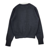 MHL. イタリア製 595-7264500 ウール クルーネック サイズ2 カーディガン ブラック レディース エムエイチエル【中古】5-1214T∞