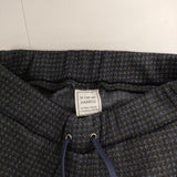 Le ciel de Harriss 裏起毛 ポリエステル イージー パンツ ネイビー ブラック レディース ルシェル ドハリス【中古】5-1220T∞