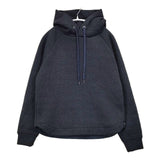 Le ciel de Harriss サイドジップ プルオーバー パーカー ネイビー ブラック レディース ルシェル ドハリス【中古】5-1220T∞