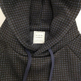 Le ciel de Harriss サイドジップ プルオーバー パーカー ネイビー ブラック レディース ルシェル ドハリス【中古】5-1220T∞