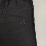 gasa 彼女の研究所ワイドタックパンツ モールスキン パンツ ブラック レディース ガサ【中古】5-1220T∞