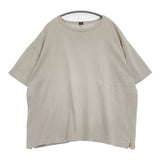 Vlas Blomme コットンリネン 12104051 半袖Ｔシャツ カットソー グレー レディース ヴラスブラム【中古】6-0407S♪