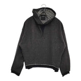 pas de calais 製品洗い コットン プルオーバー 36 パーカー チャコールグレー レディース パドカレ【中古】6-0125M∞