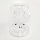 miffy 未使用 GOODGLAS ミッフィー おねむり ダブルウォールグラス グラス クリア レディース ミッフィー【中古】6-0204G◎