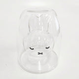 miffy 未使用 GOODGLAS ミッフィー おねむり ダブルウォールグラス グラス クリア レディース ミッフィー【中古】6-0204G◎