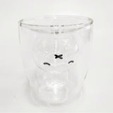 miffy 未使用 GOODGLAS ミッフィー おねむり ダブルウォールグラス グラス クリア レディース ミッフィー【中古】6-0204G◎