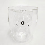 miffy 未使用 GOODGLAS ミッフィー びっくり ダブルウォールグラス グラス クリア レディース ミッフィー【中古】6-0204G◎