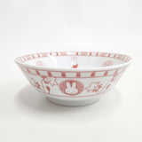 miffy 未使用 miffy スタイル チャーハン皿 どんぶりセット 皿 ホワイト レッド レディース ミッフィー【中古】6-0204G◎