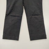 ARTS&SCIENCE 021-0305-010 コットン サイズ0 クロップドパンツ ブラック レディース アーツ&サイエンス【中古】6-0415M∞
