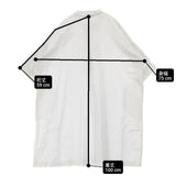 ARTS&SCIENCE 061-L593-158 コットンリネン オーバーシルエット ワンピース ホワイト レディース アーツ&サイエンス【中古】6-0514S∞