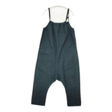 ヤンマ産業/YAMMA 紐付きサロペットパンツ 綿 コットン サロペット グリーン レディース ヤンマ産業【中古】6-0415M∞
