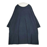 45R/45rpm 裏毛スウェットワンピース 定価35200円 コットン ワンピース ネイビー レディース フォーティーファイブアールピーエム【中古】5-1214T∞